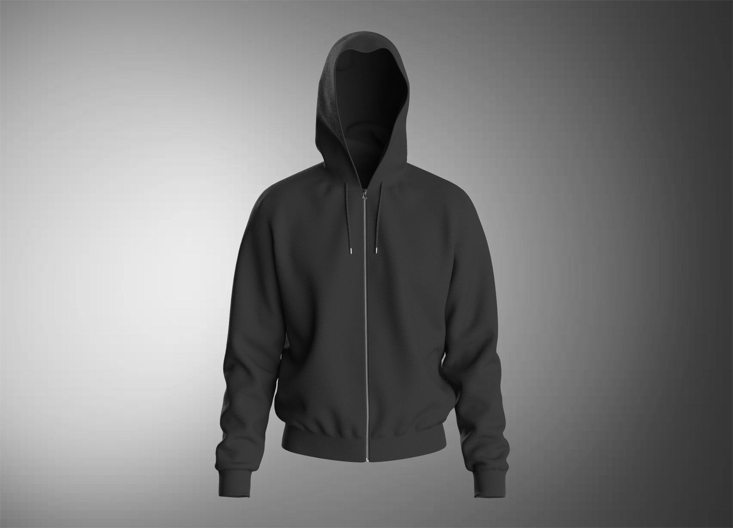 Hoodie Sweat 3D model_1