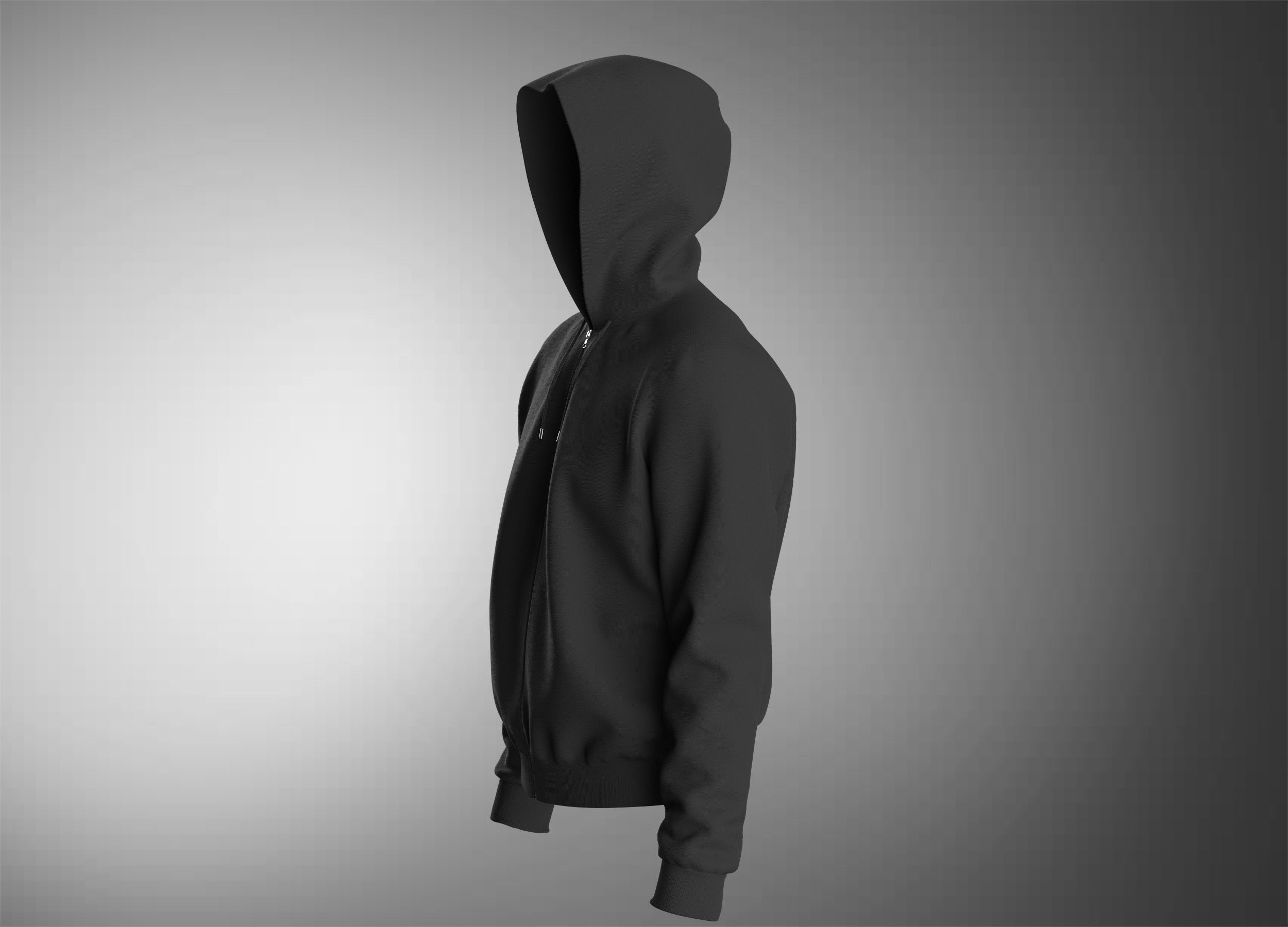 Hoodie Sweat 3D model_4