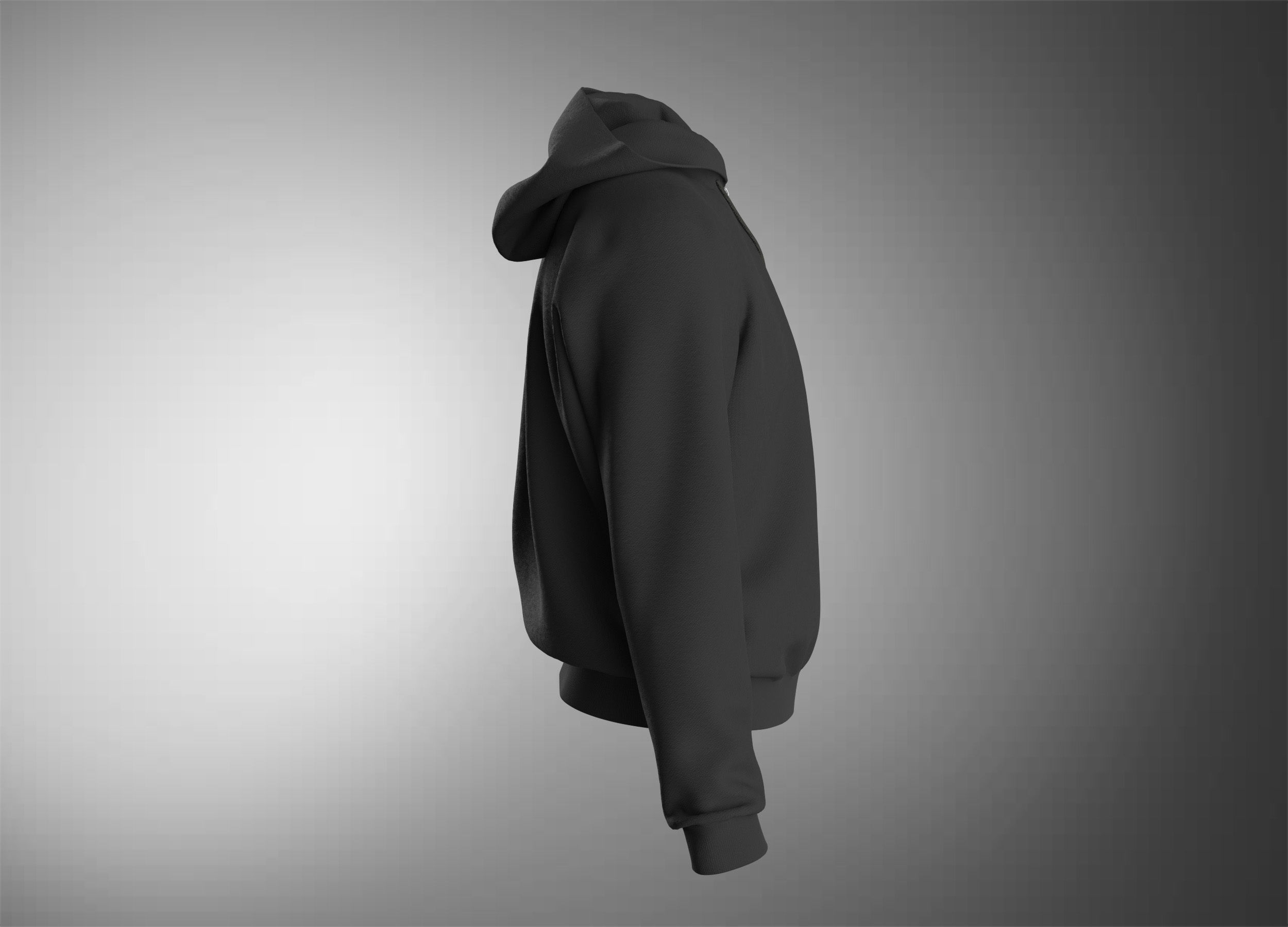 Hoodie Sweat 3D model_14