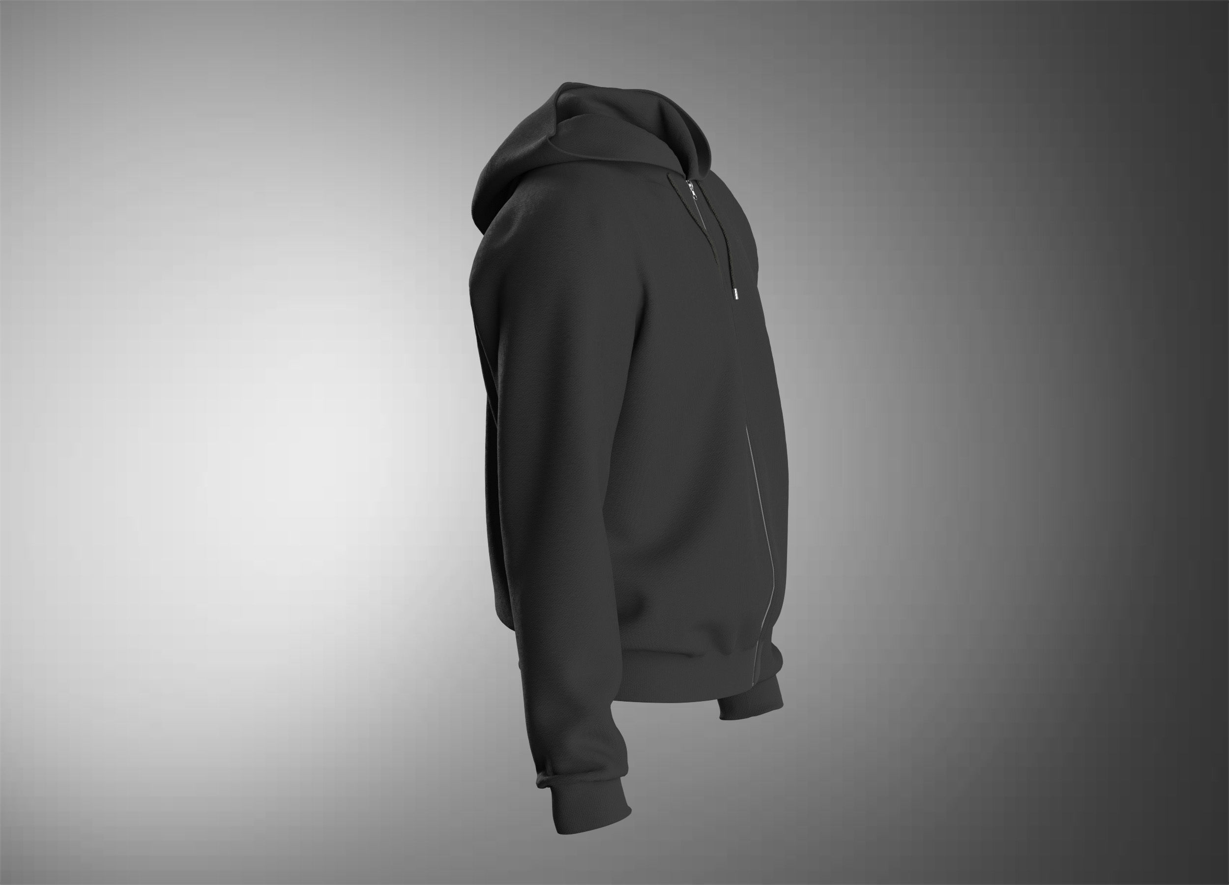Hoodie Sweat 3D model_13