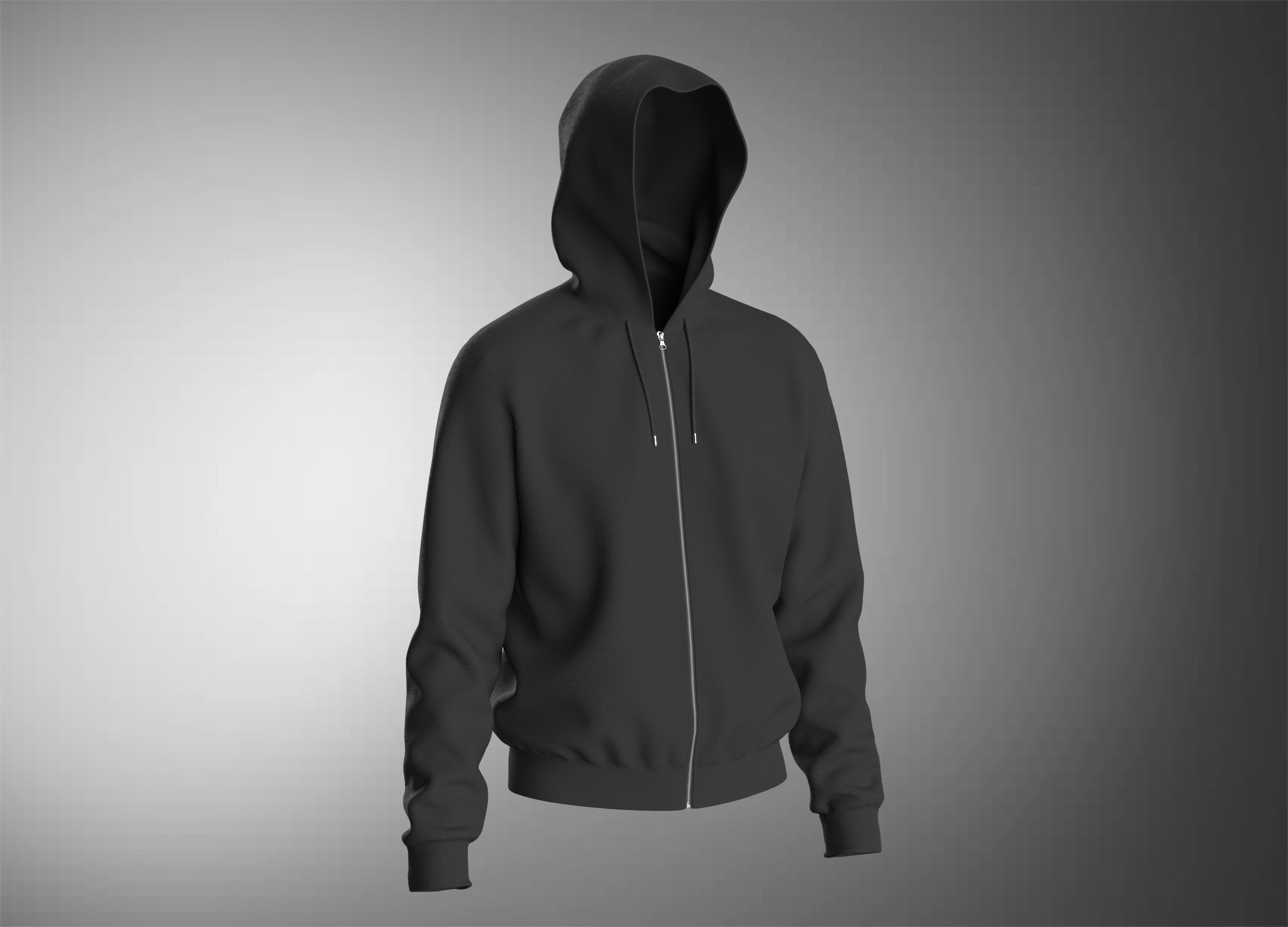 Hoodie Sweat 3D model_12