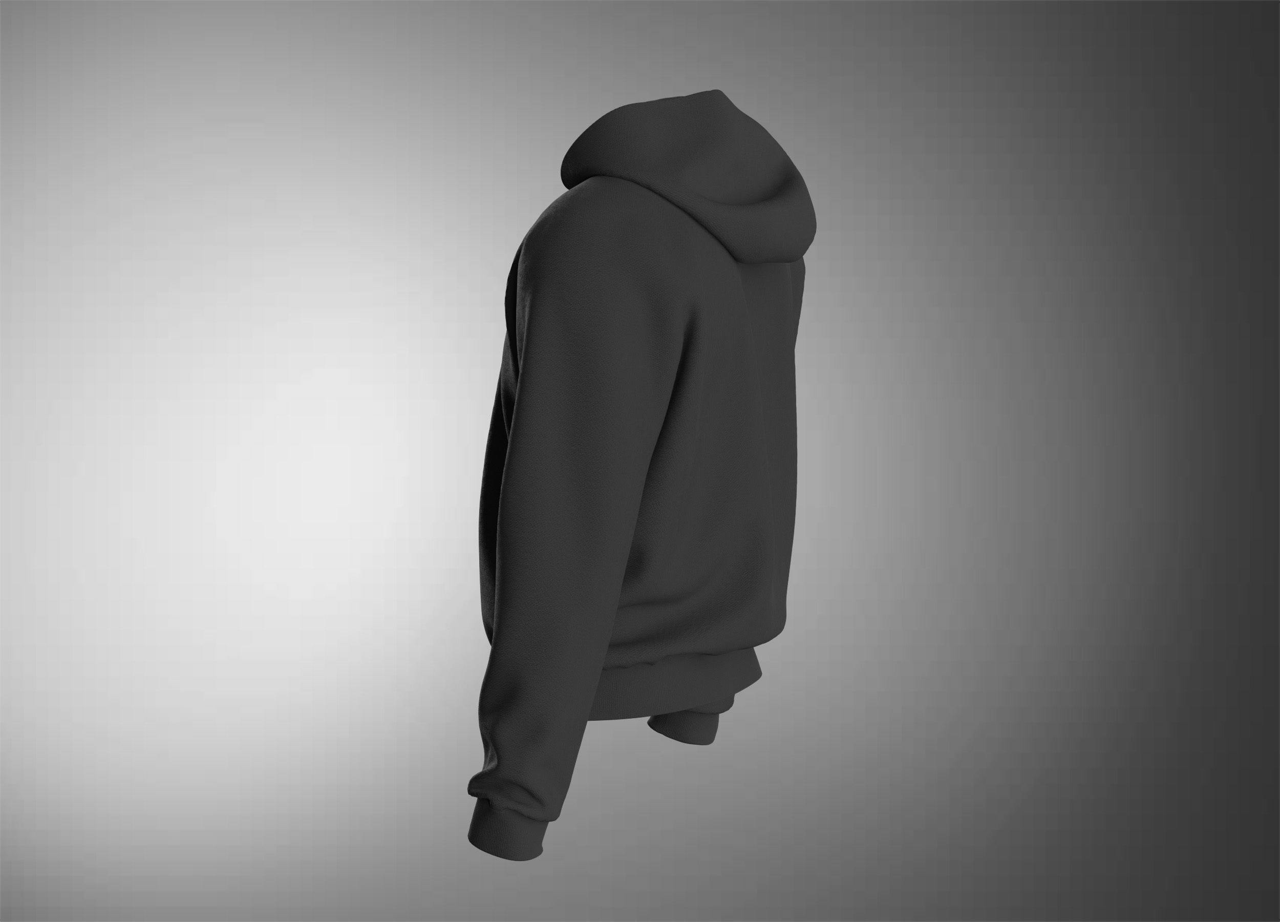Hoodie Sweat 3D model_21