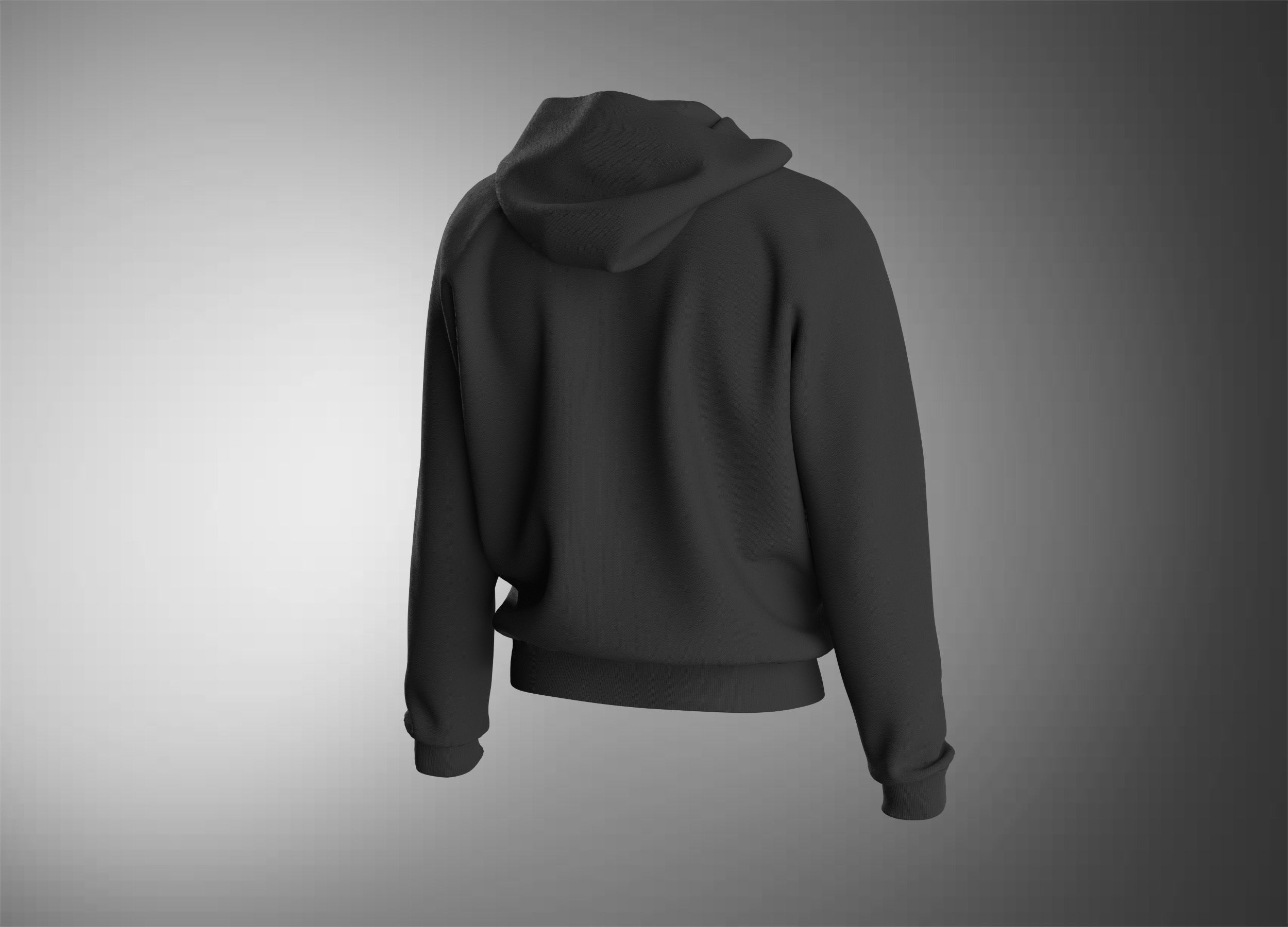 Hoodie Sweat 3D model_17