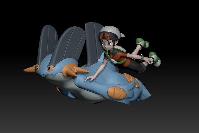 Pokemon Trainer Brendan Omega Ruby 3D print model