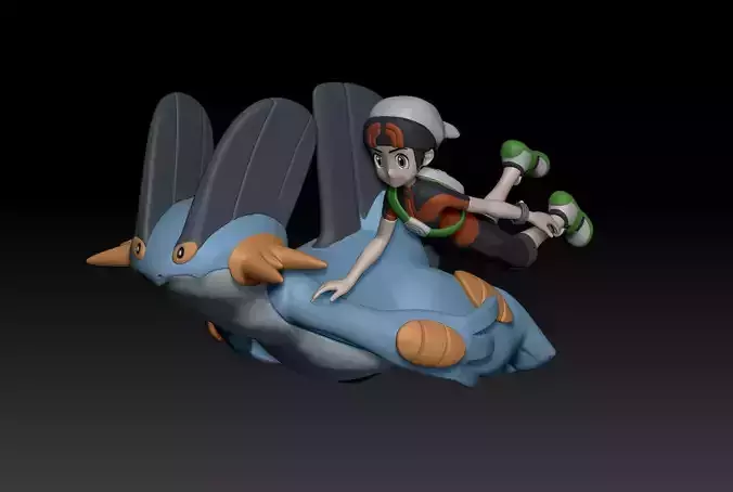 Pokemon Trainer Brendan Omega Ruby 3D print model