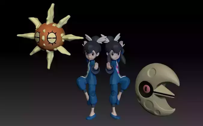 Pokemon Hoenn Gym Leader Tate Liza