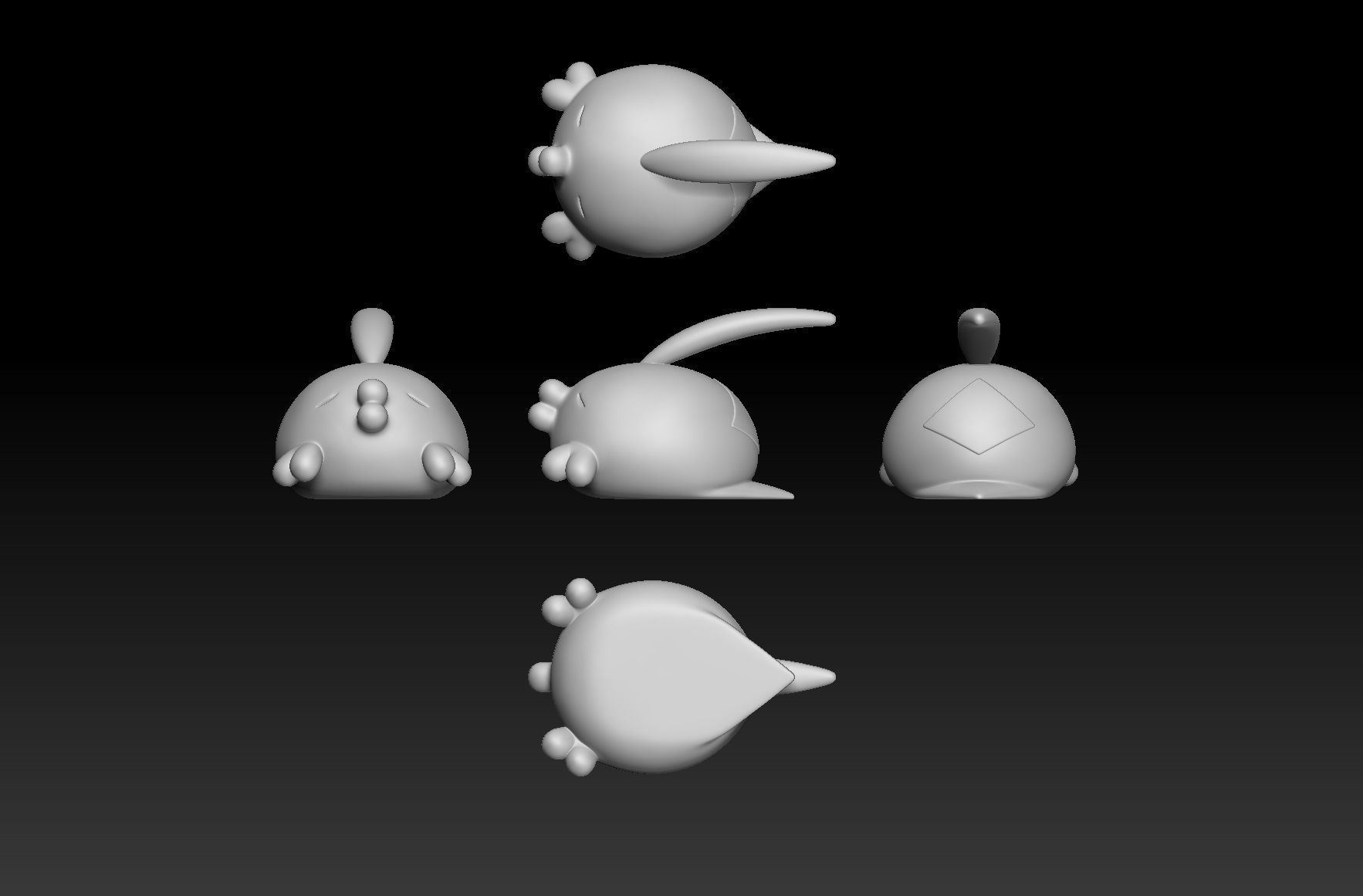 Pokemon Gulpin Swalot 3D print model_1