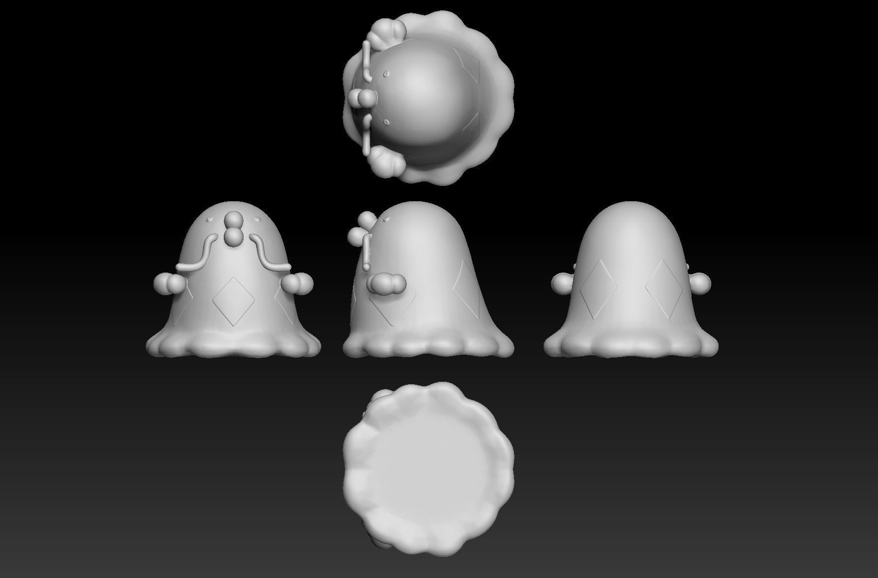 Pokemon Gulpin Swalot 3D print model_2