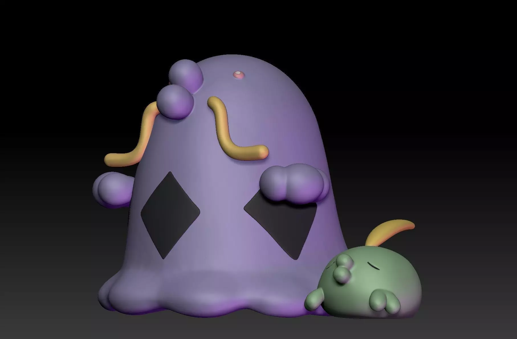 Pokemon Gulpin Swalot 3D print model_0