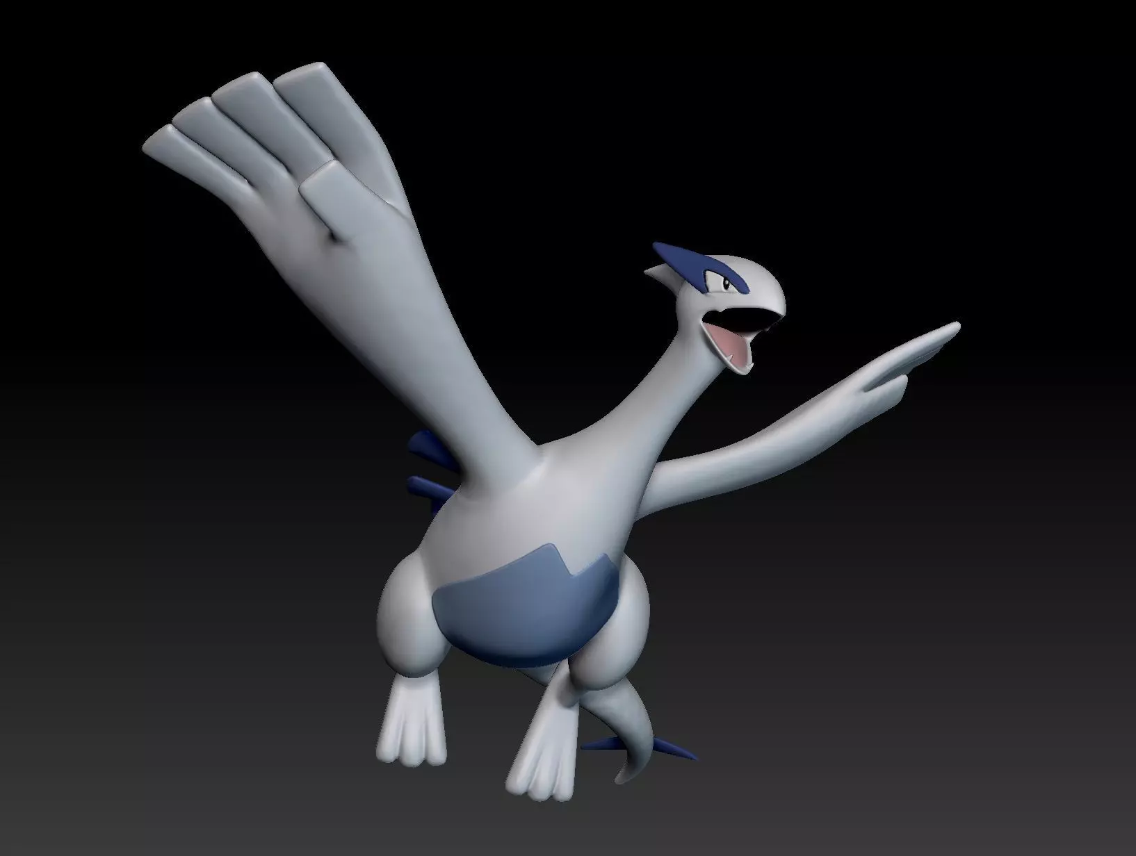 Pokemon Lugia 3D print model_0