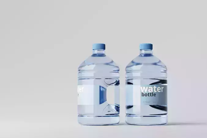 Water Bottle 3D model