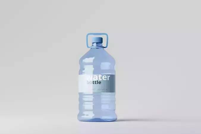 Water Bottle 3D model