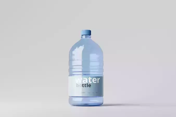 Water Bottle 3D model