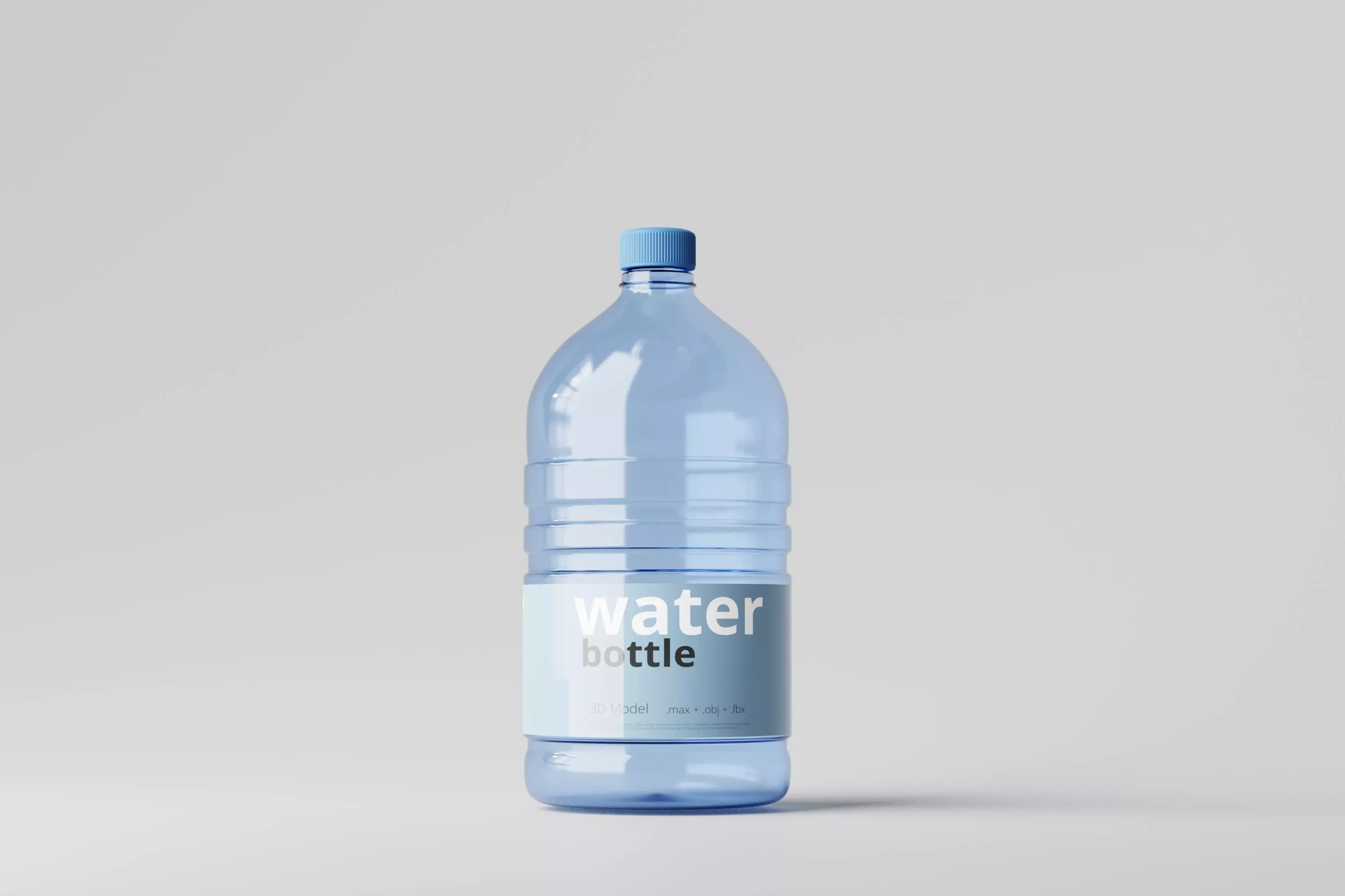 Water Bottle 3D model_0
