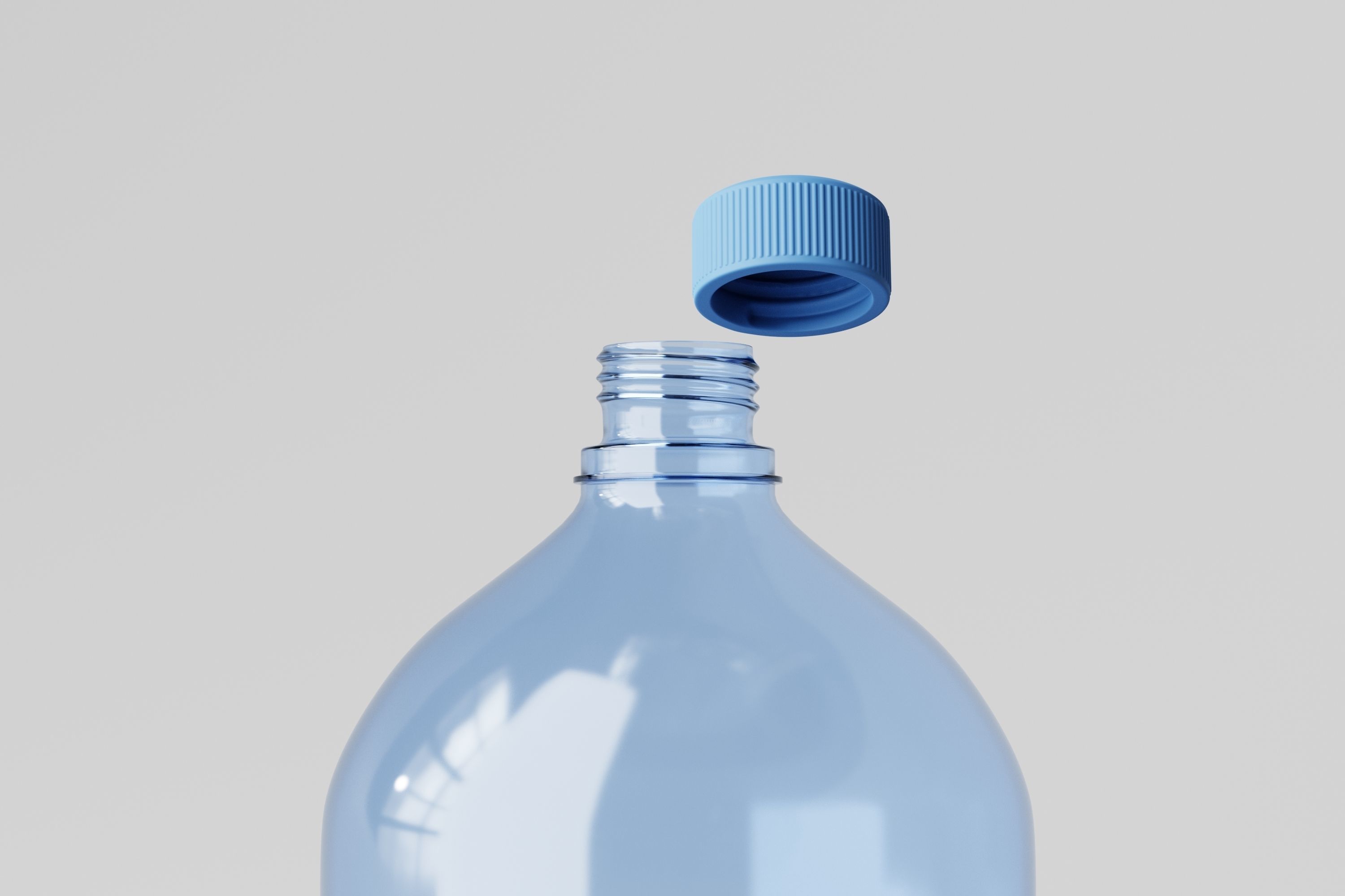 Water Bottle 3D model_3