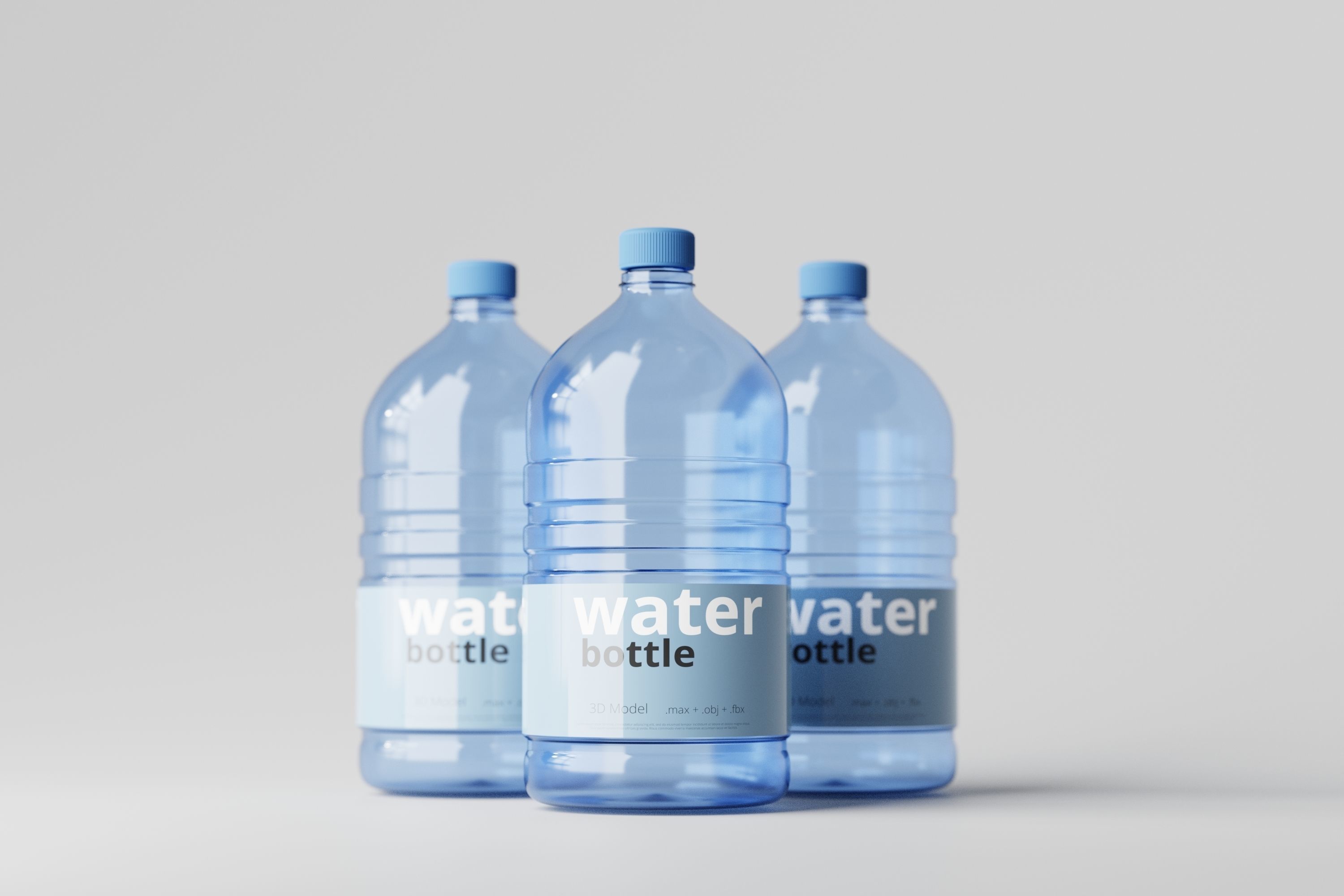 Water Bottle 3D model_5