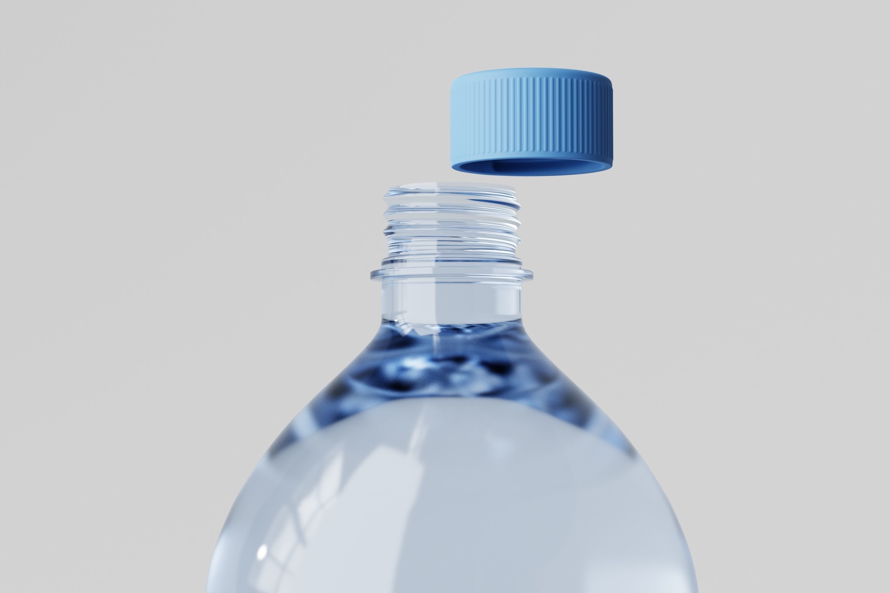 Water Bottle 3D model_3