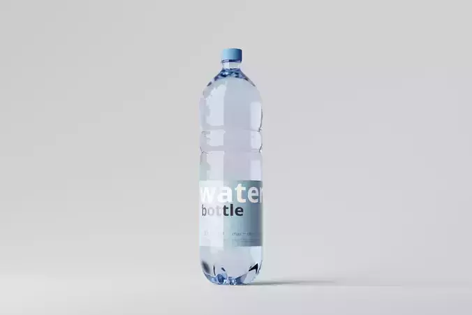 Water Bottle 3D model