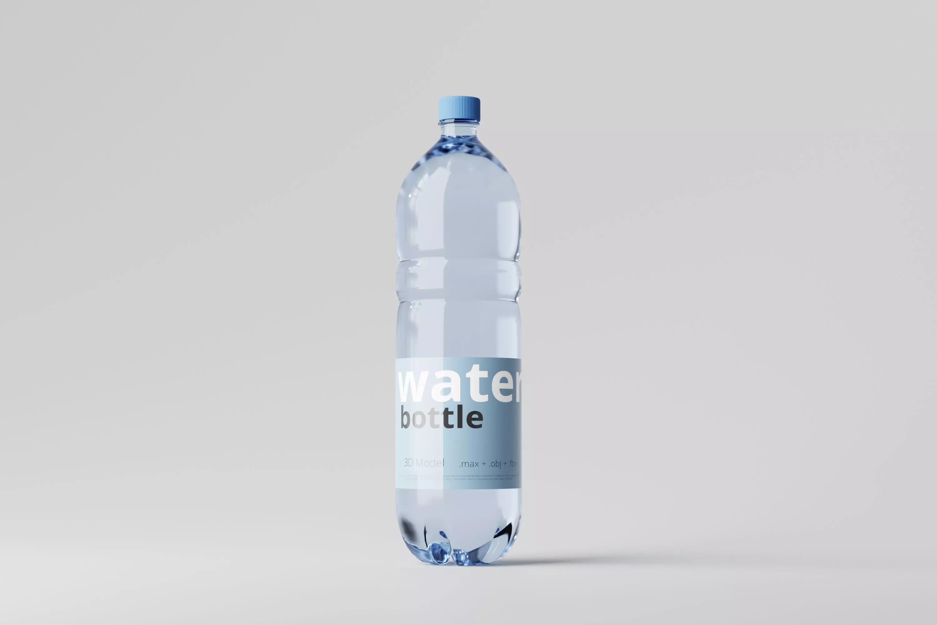 Water Bottle 3D model_0