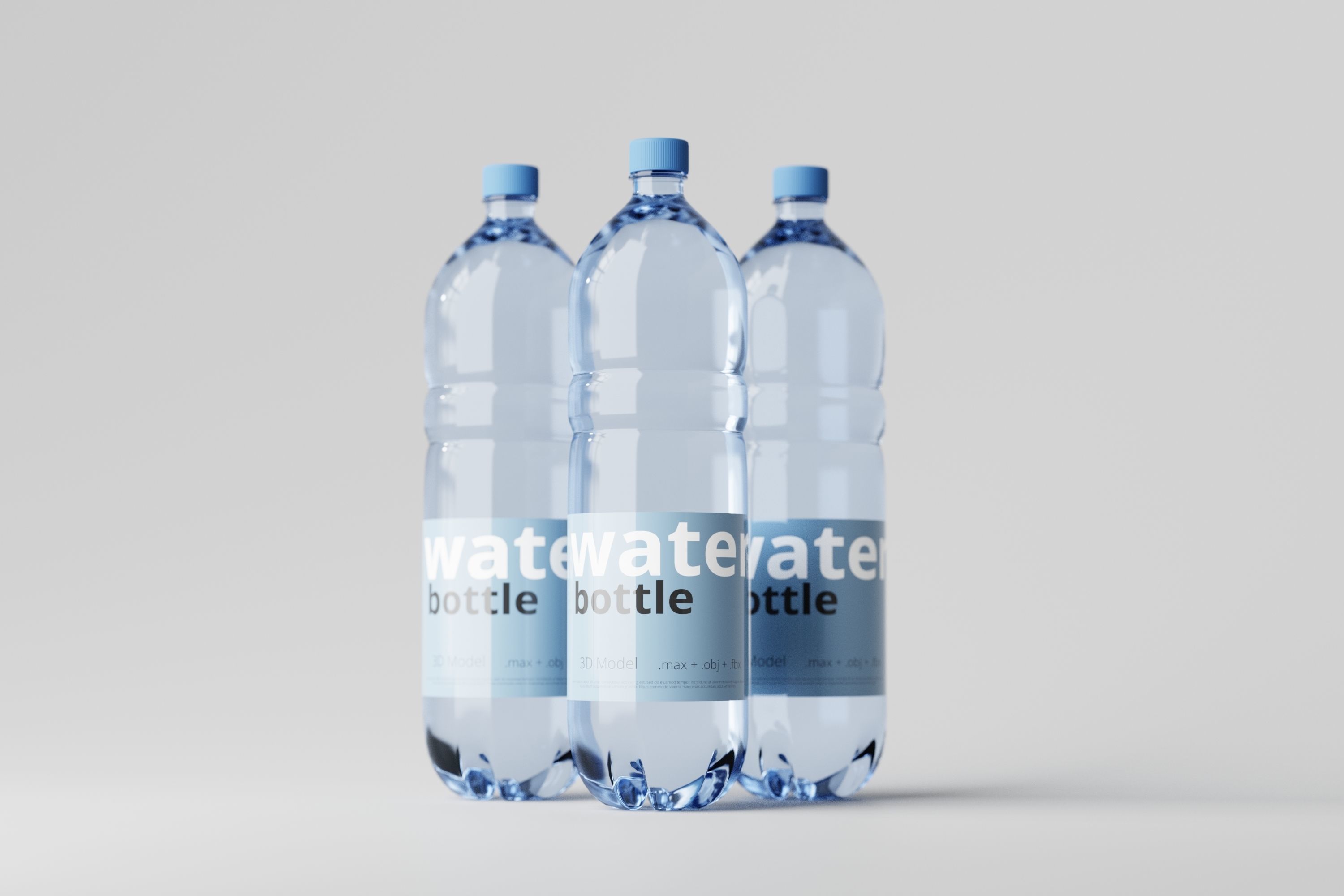 Water Bottle 3D model_5