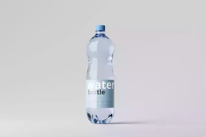 Water Bottle 3D model