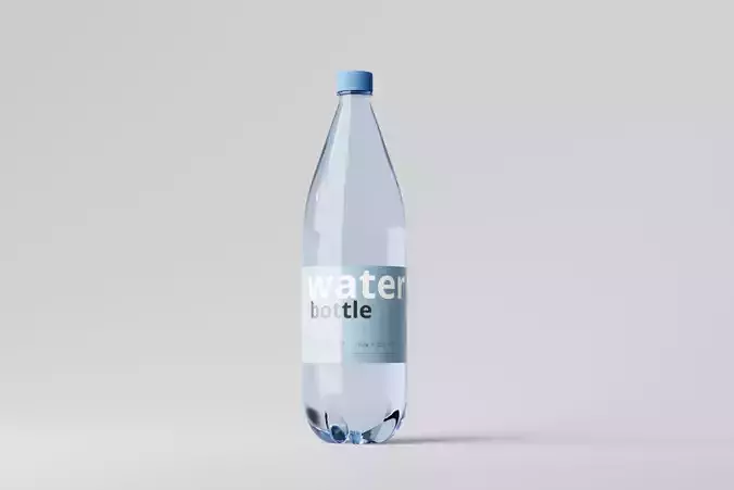 Water Bottle 3D model