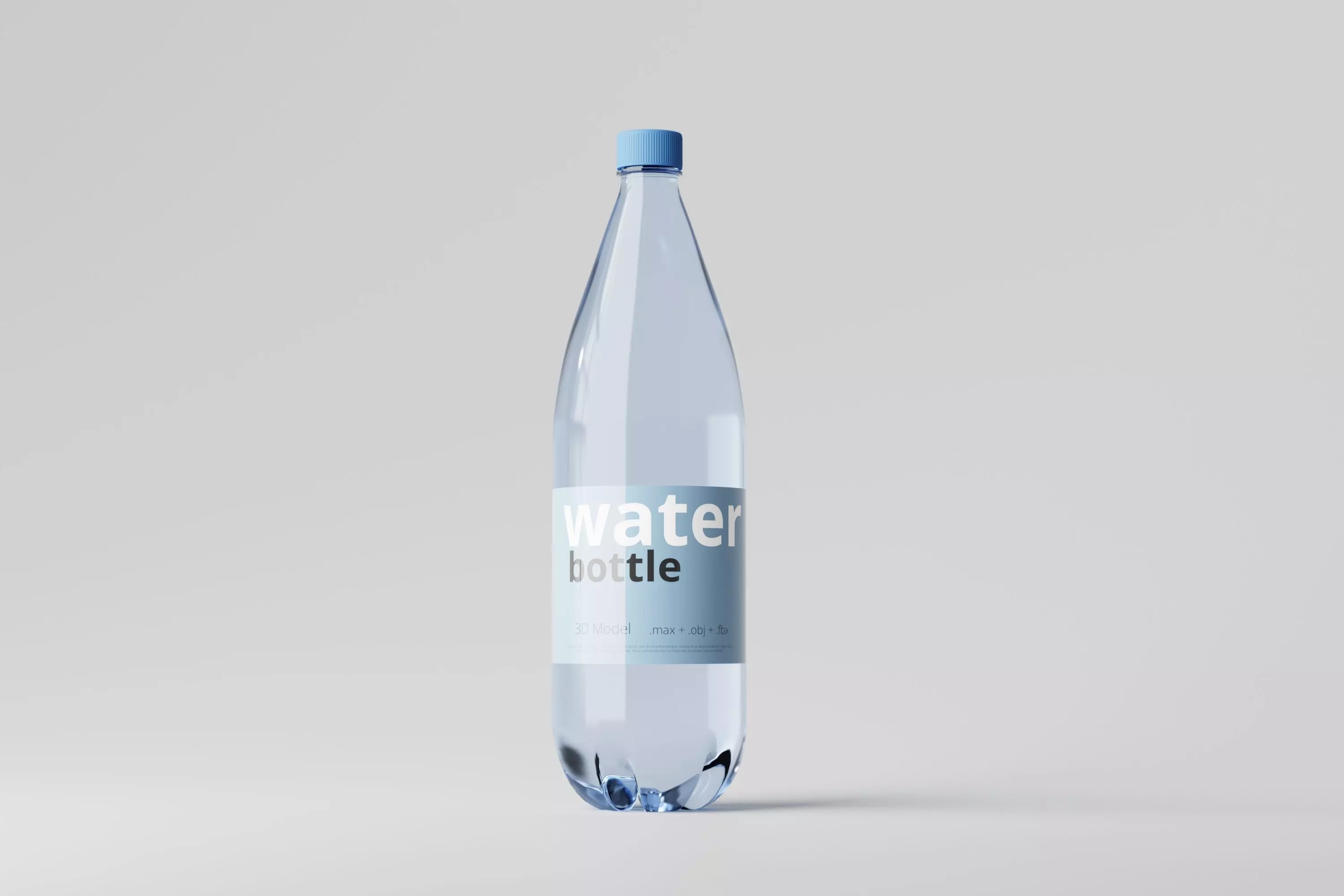 Water Bottle 3D model_0