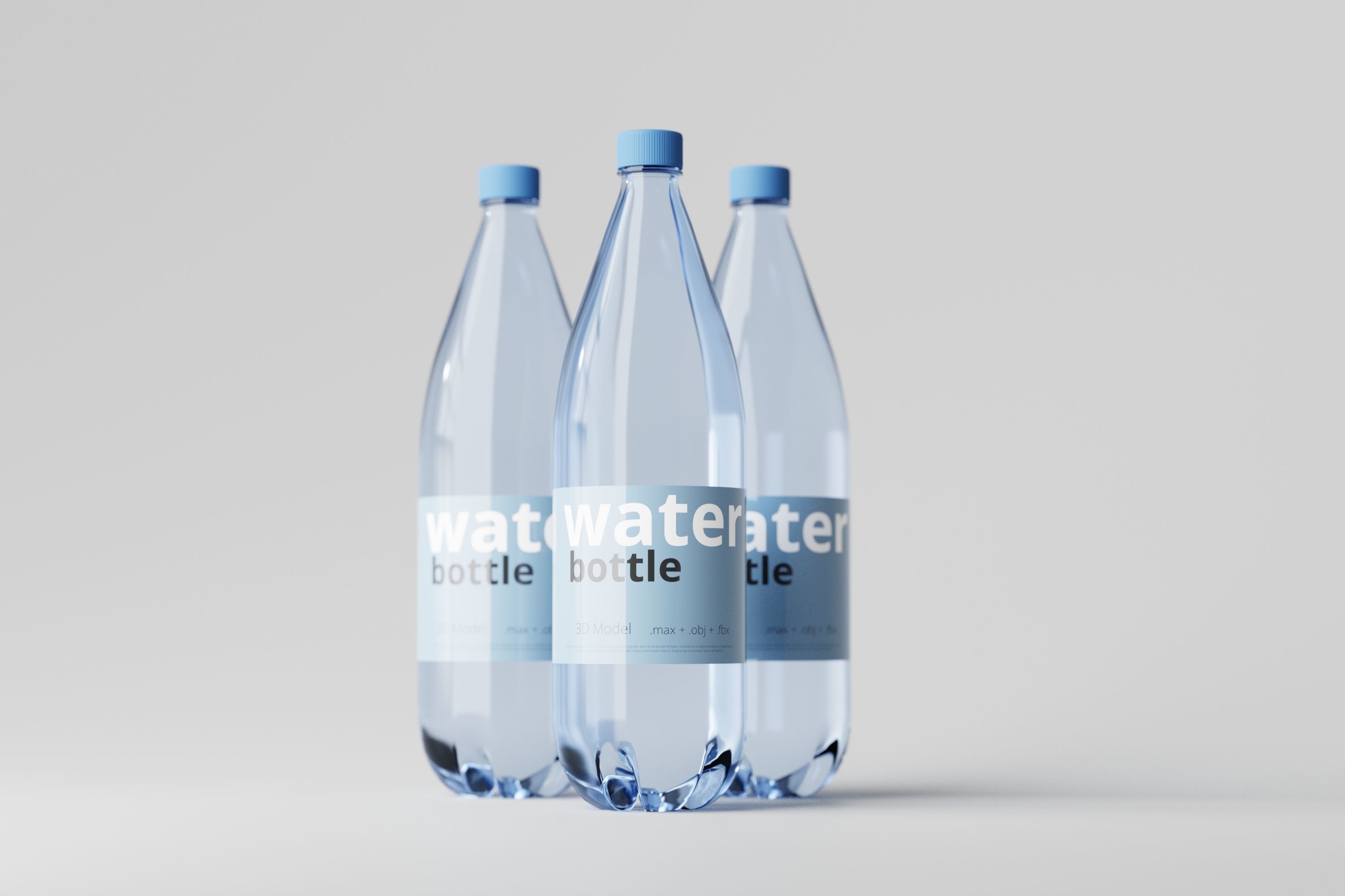 Water Bottle 3D model_5