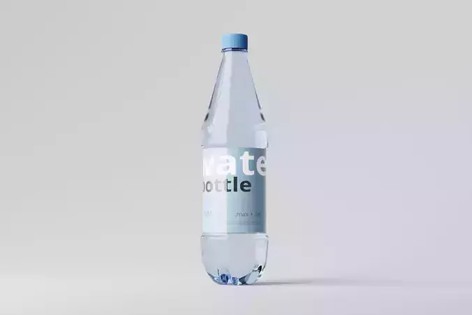 Water Bottle 3D model