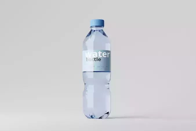 Water Bottle 3D model