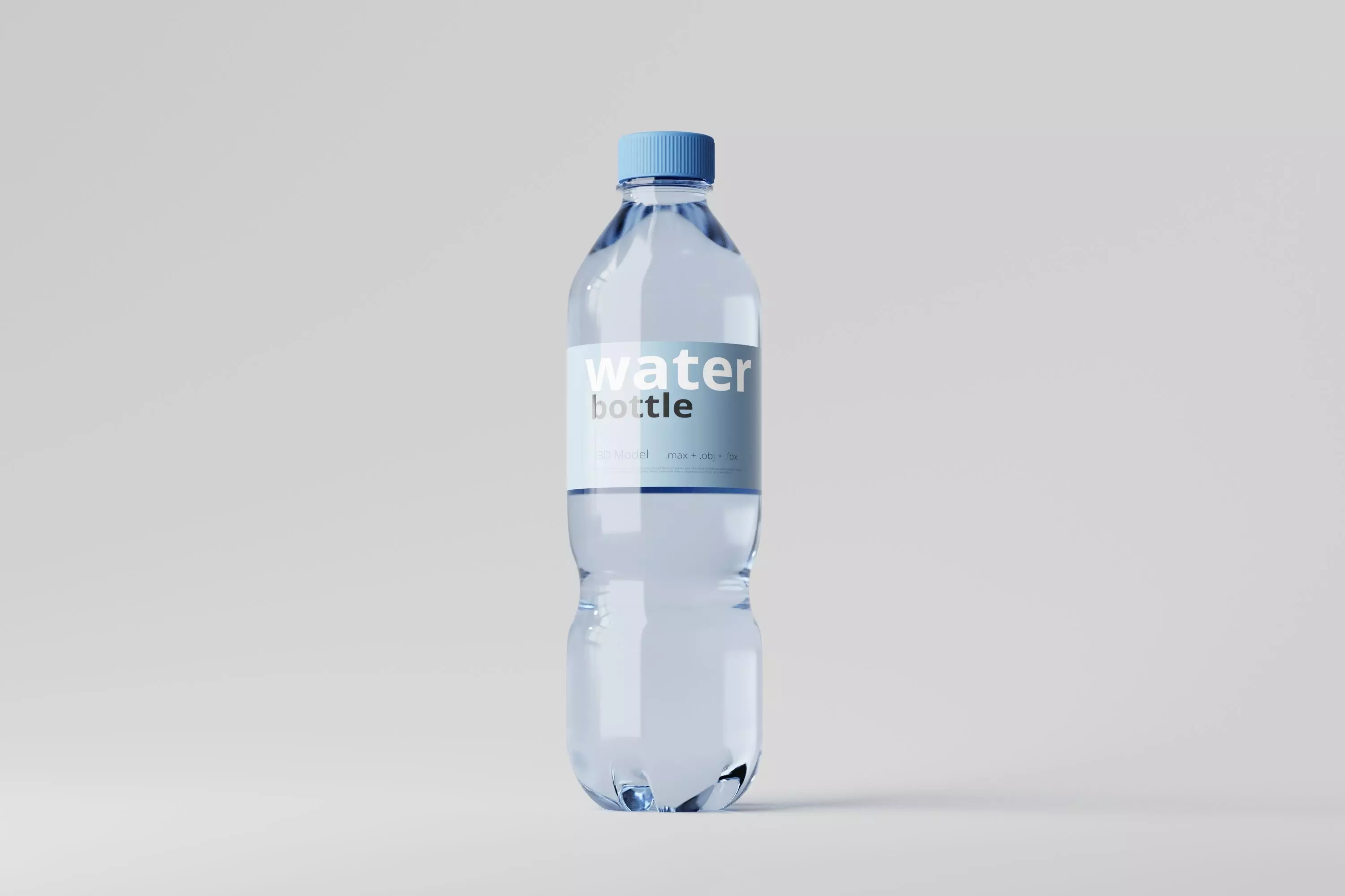 Water Bottle 3D model_0