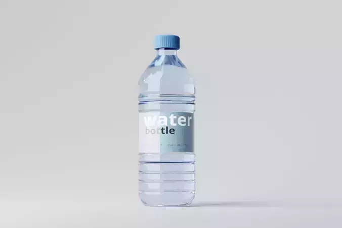Water Bottle 3D model