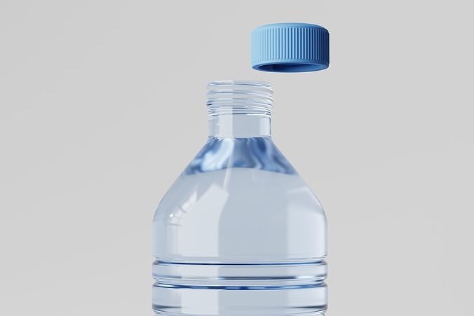 Water Bottle 3D model 4