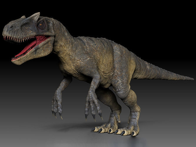 Allosaurus Sculpt Project 3D model