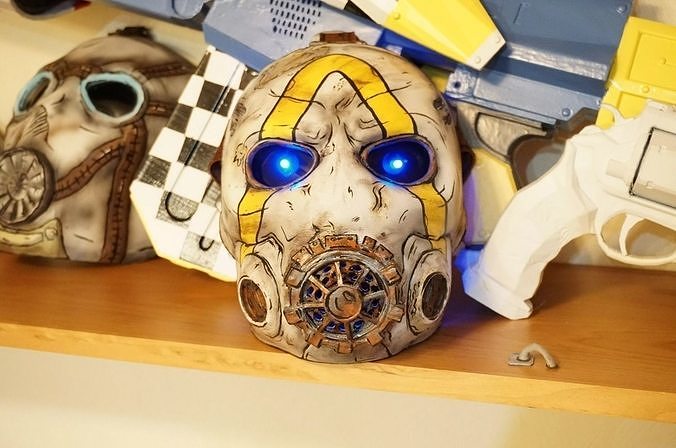 Borderlands 3 Psycho Mask Free 3D print model