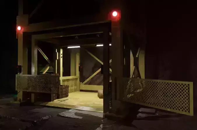 Modular industrial Elevator UE5