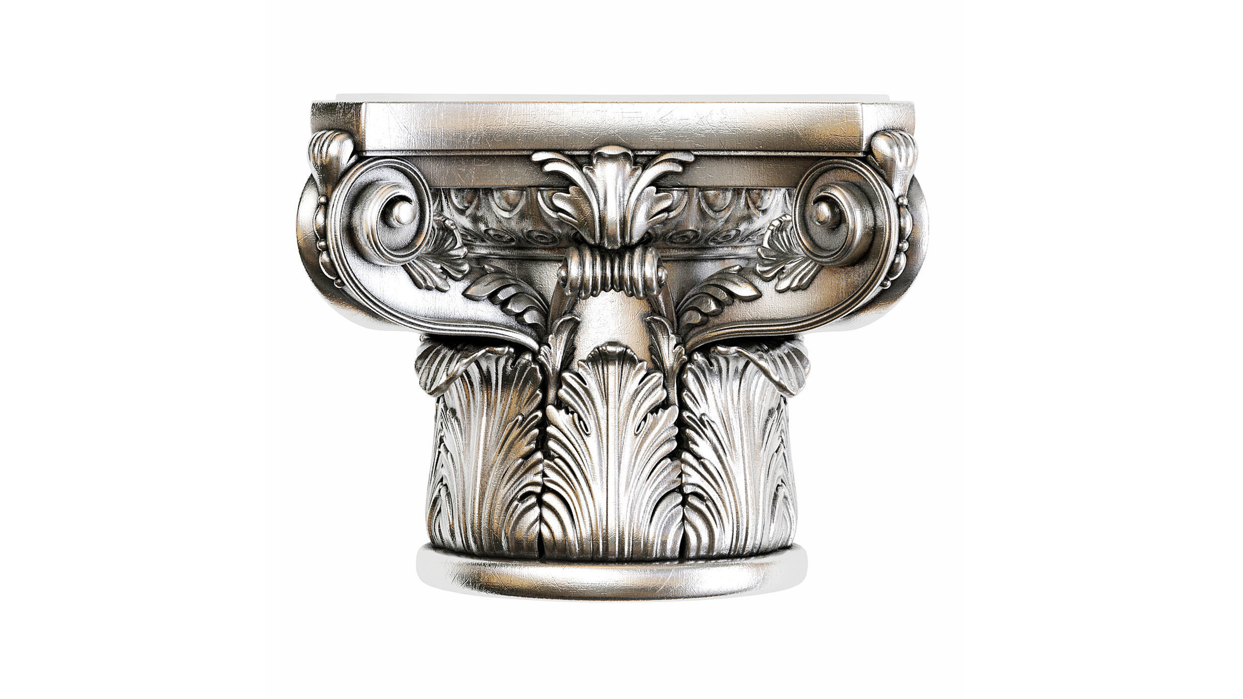 Classic capital 04 3D model_4