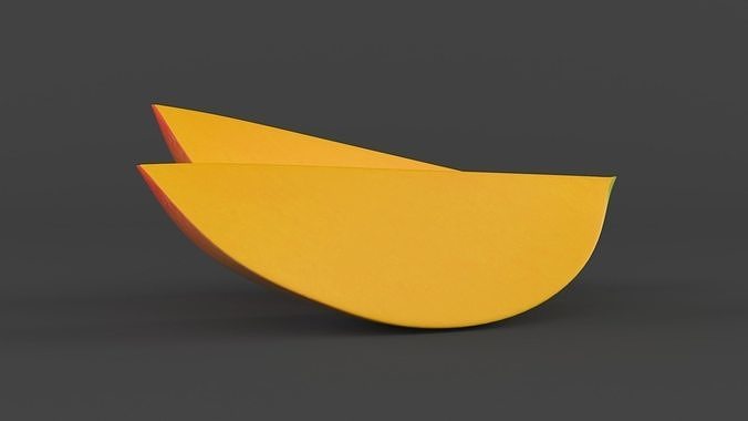 Mango Fruit 3D model 7
