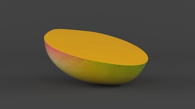Mango Fruit 3D model 6
