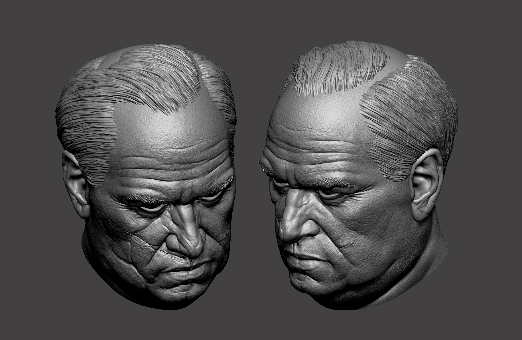 The Penguin-Colin Farrell Head 3D print model_5