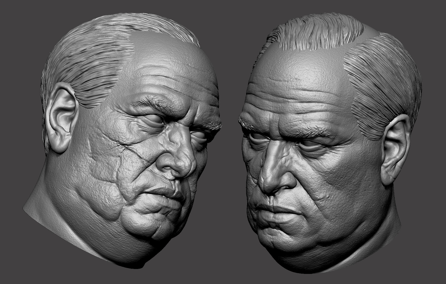 The Penguin-Colin Farrell Head 3D print model_9