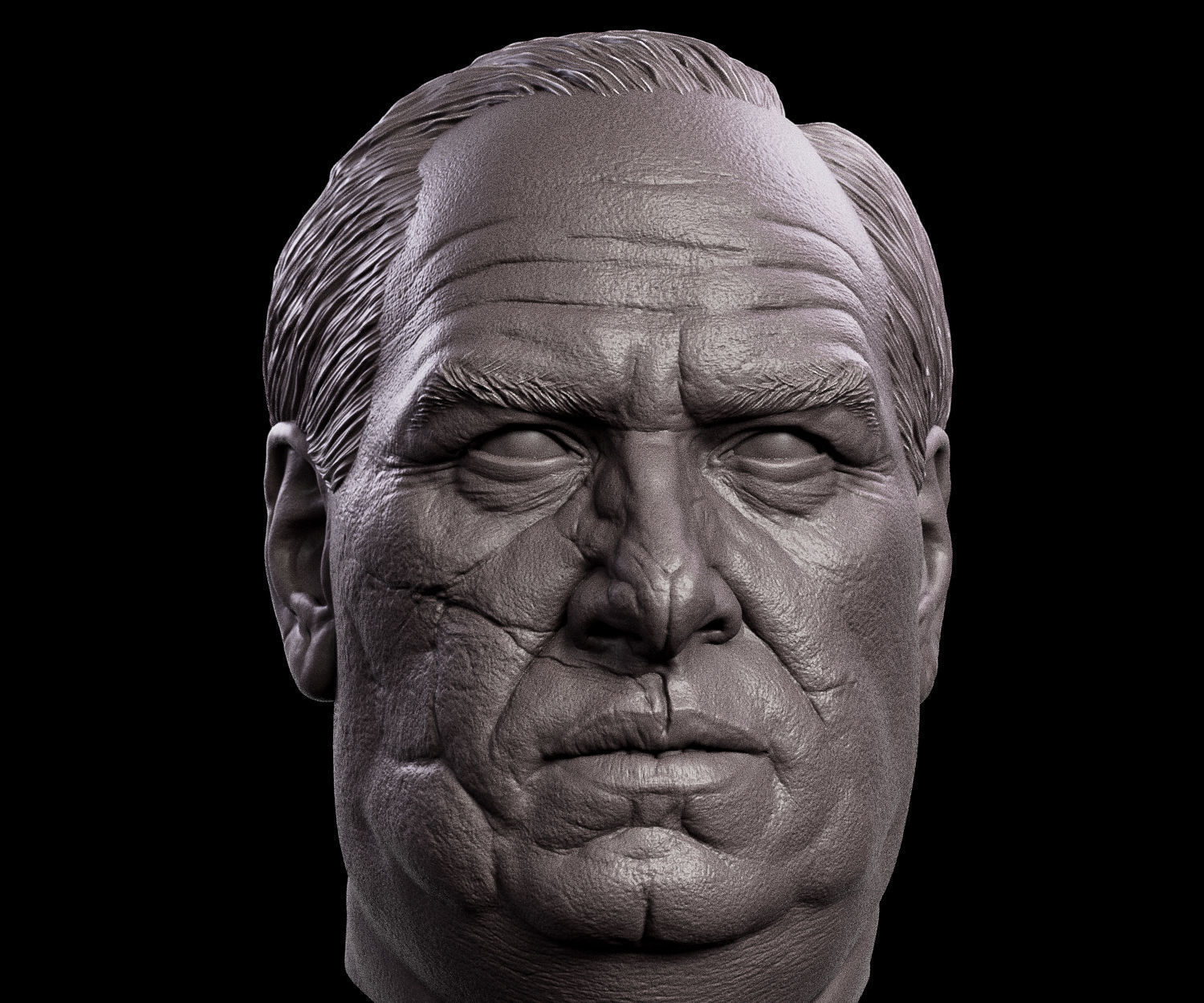 The Penguin-Colin Farrell Head 3D print model_1