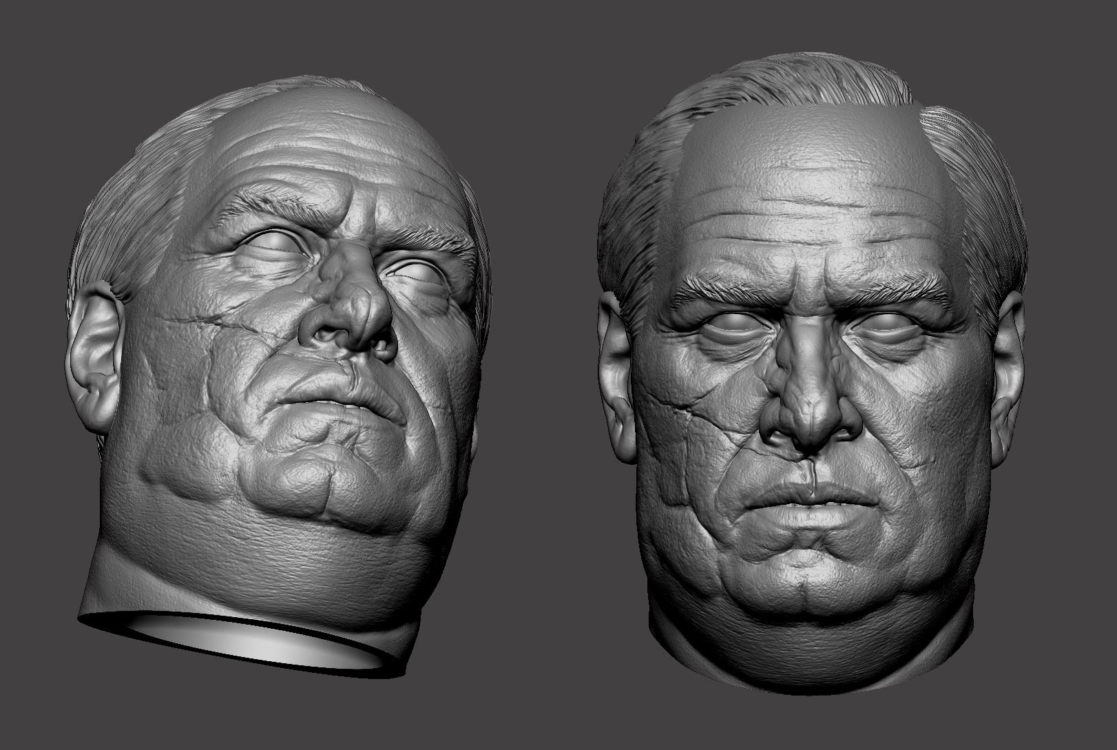 The Penguin-Colin Farrell Head 3D print model_6