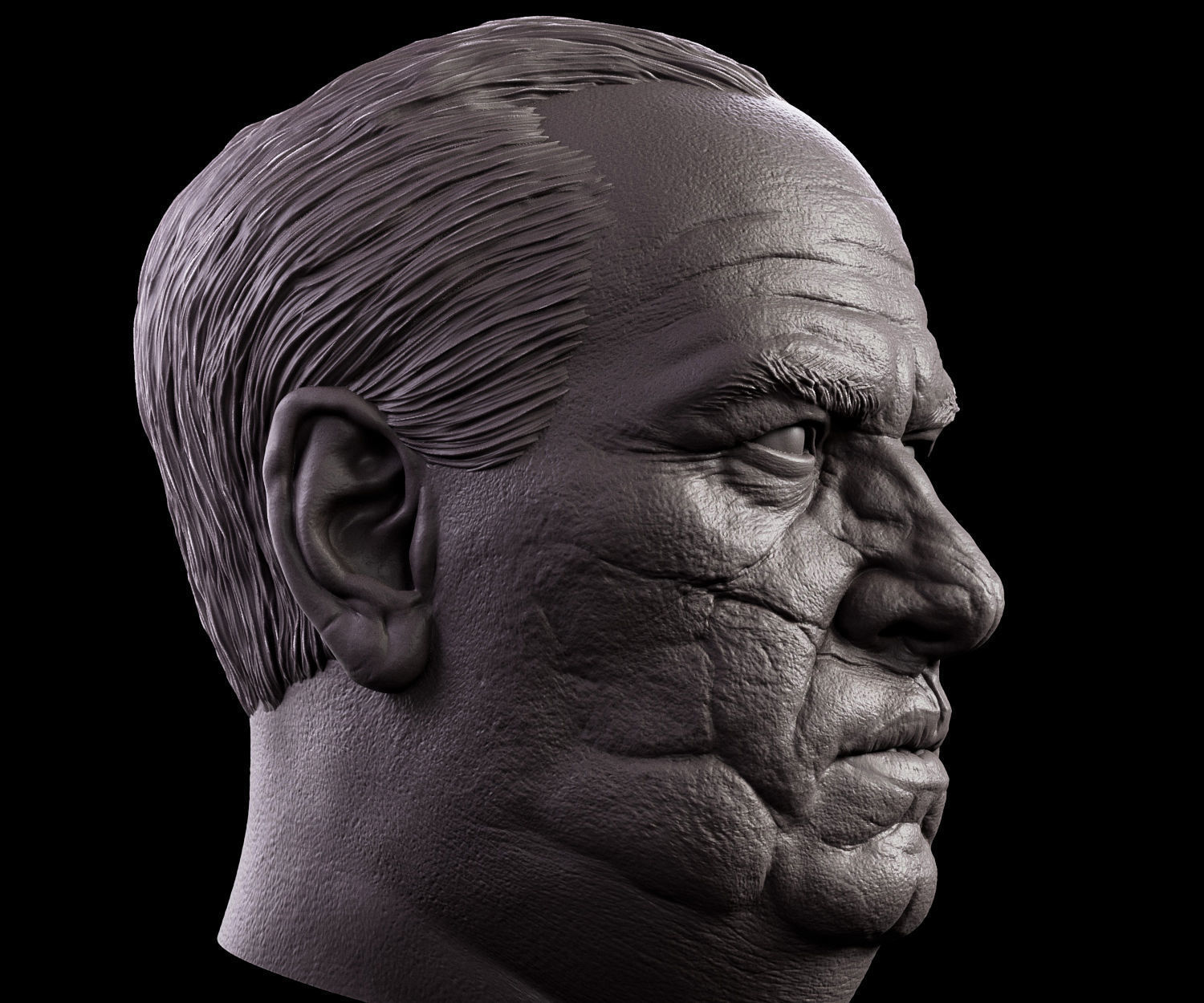 The Penguin-Colin Farrell Head 3D print model_2