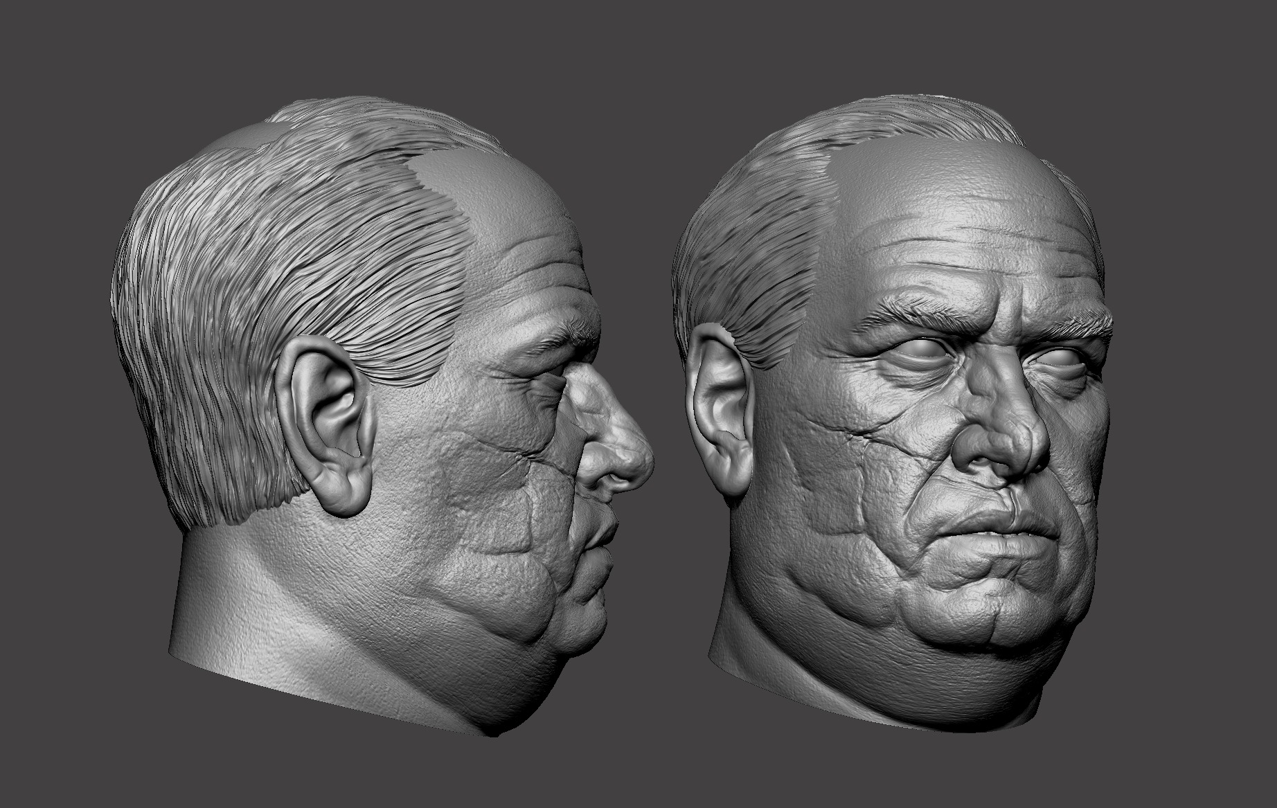 The Penguin-Colin Farrell Head 3D print model_4