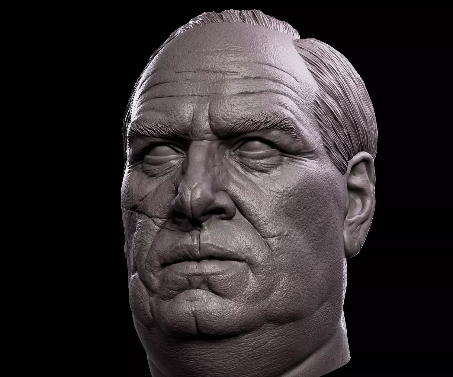The Penguin-Colin Farrell Head 3D print model_0