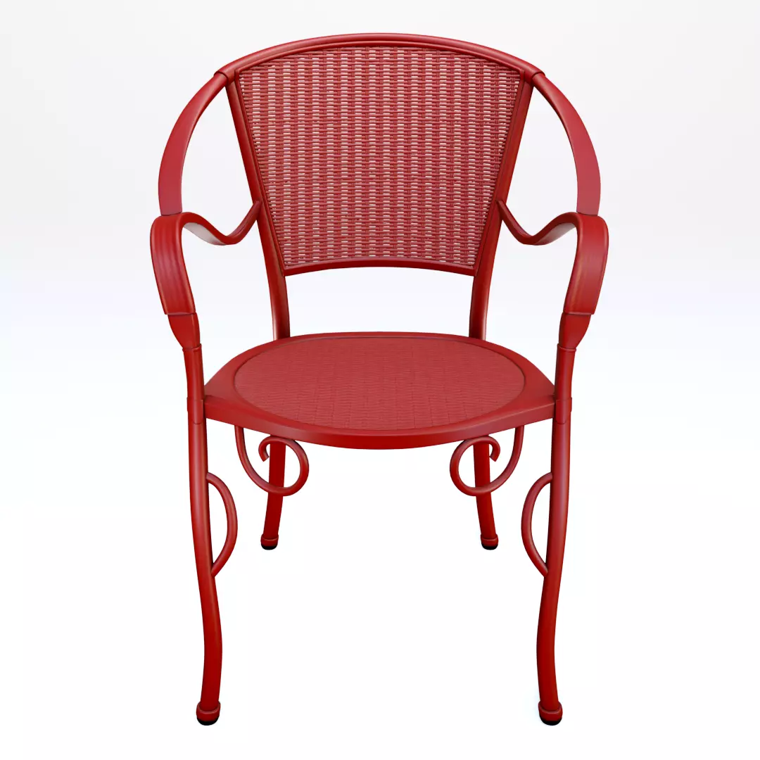 Outdoor Bistro Chair 3D model