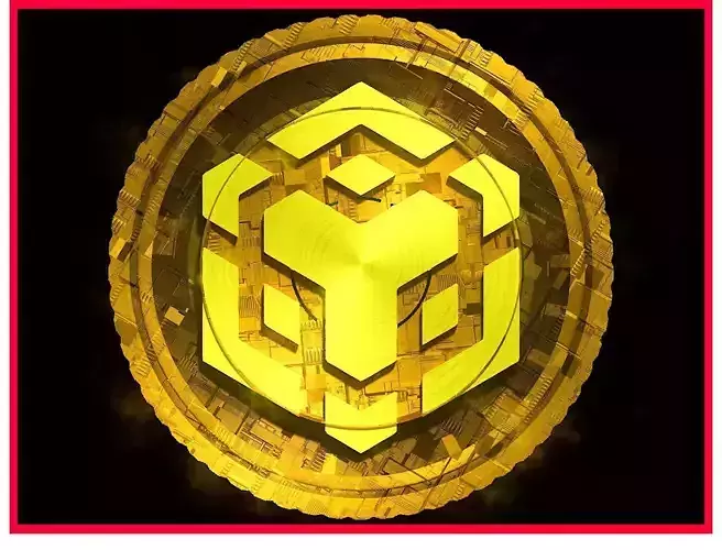 BNB Binance Btc Bitcoin Crypto Coin Token Blockchain Nft 0253