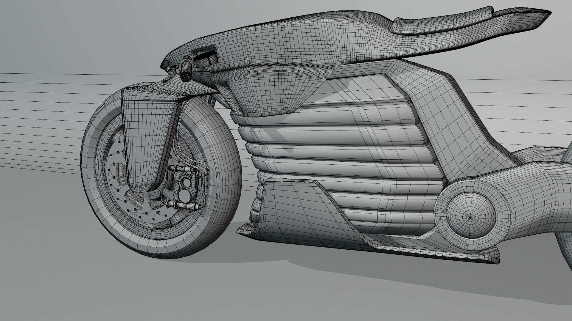 Sci-Fi concept Bike 2 3D model_43
