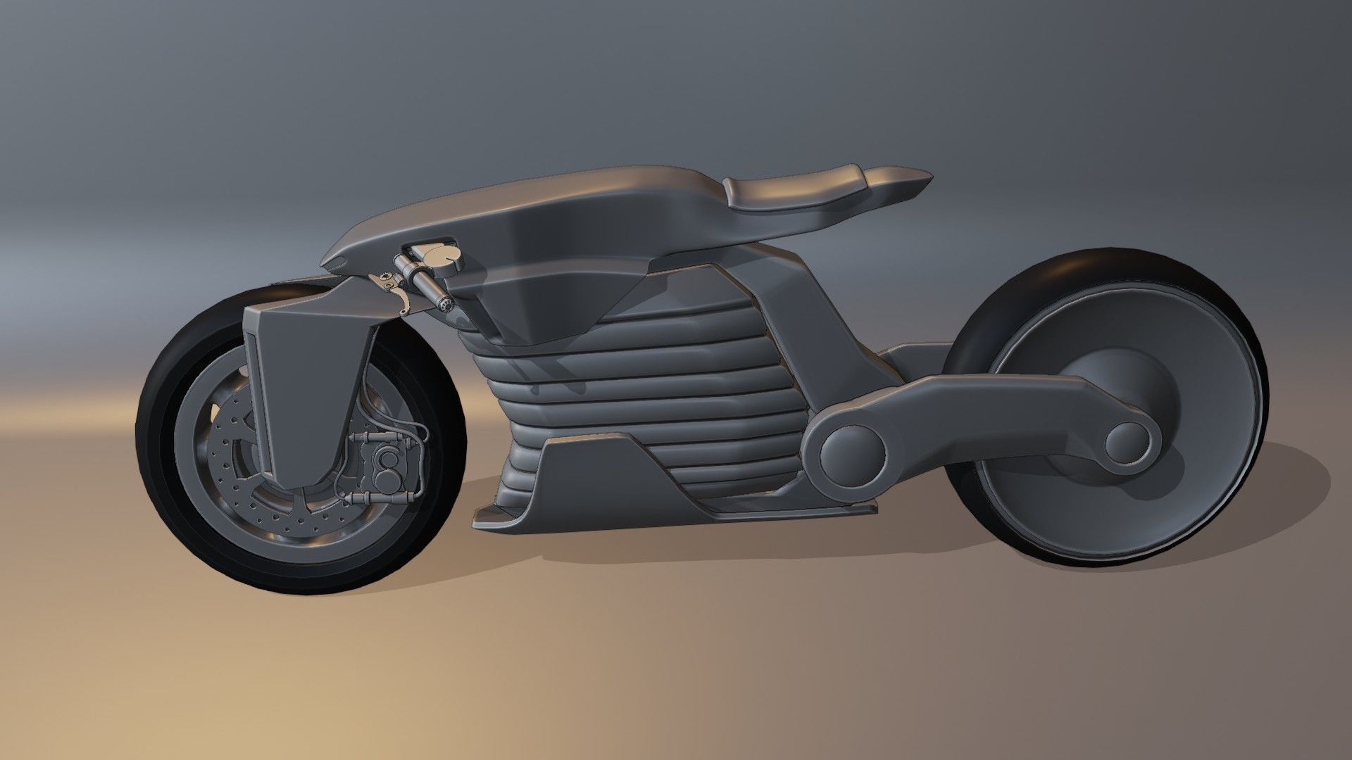 Sci-Fi concept Bike 2 3D model_30